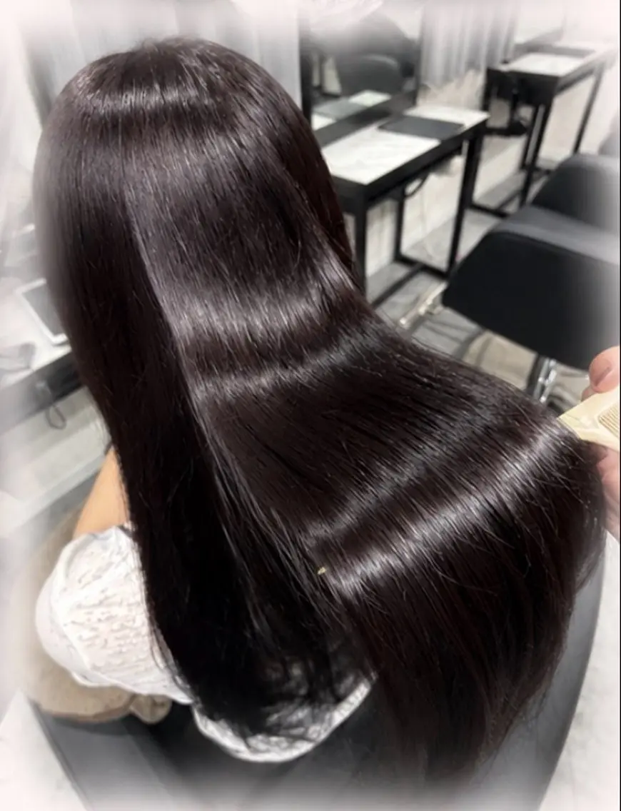 ロング カラー ヘアカラー sakina ໒꒱のヘアスタイル