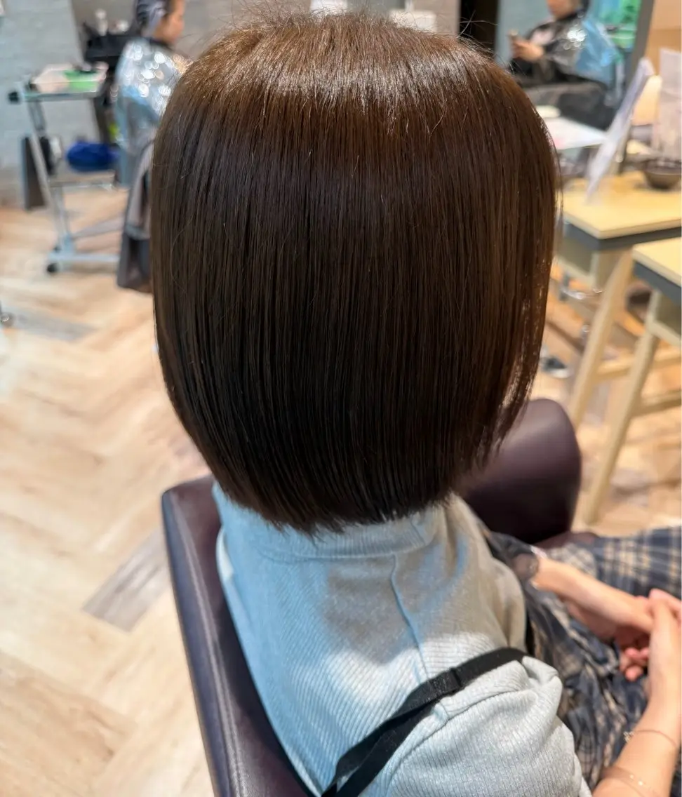 ショート 中村 優奈のヘアスタイル