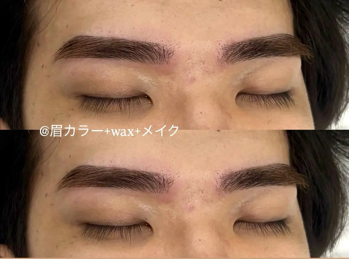 メンズ アイブロウ ワックス脱毛 眉カット その他(アイブロウ) 骨格似合わせ眉🐈 /im_momokaの眉毛・アイブロウイメージ