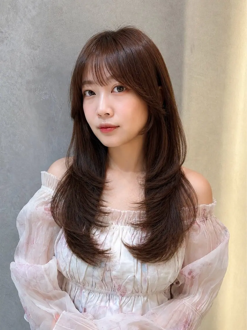 ロング カラー カット ヘアカラー トリートメント 🌈レイヤーカット/ /吉田悟志🌈のヘアスタイル