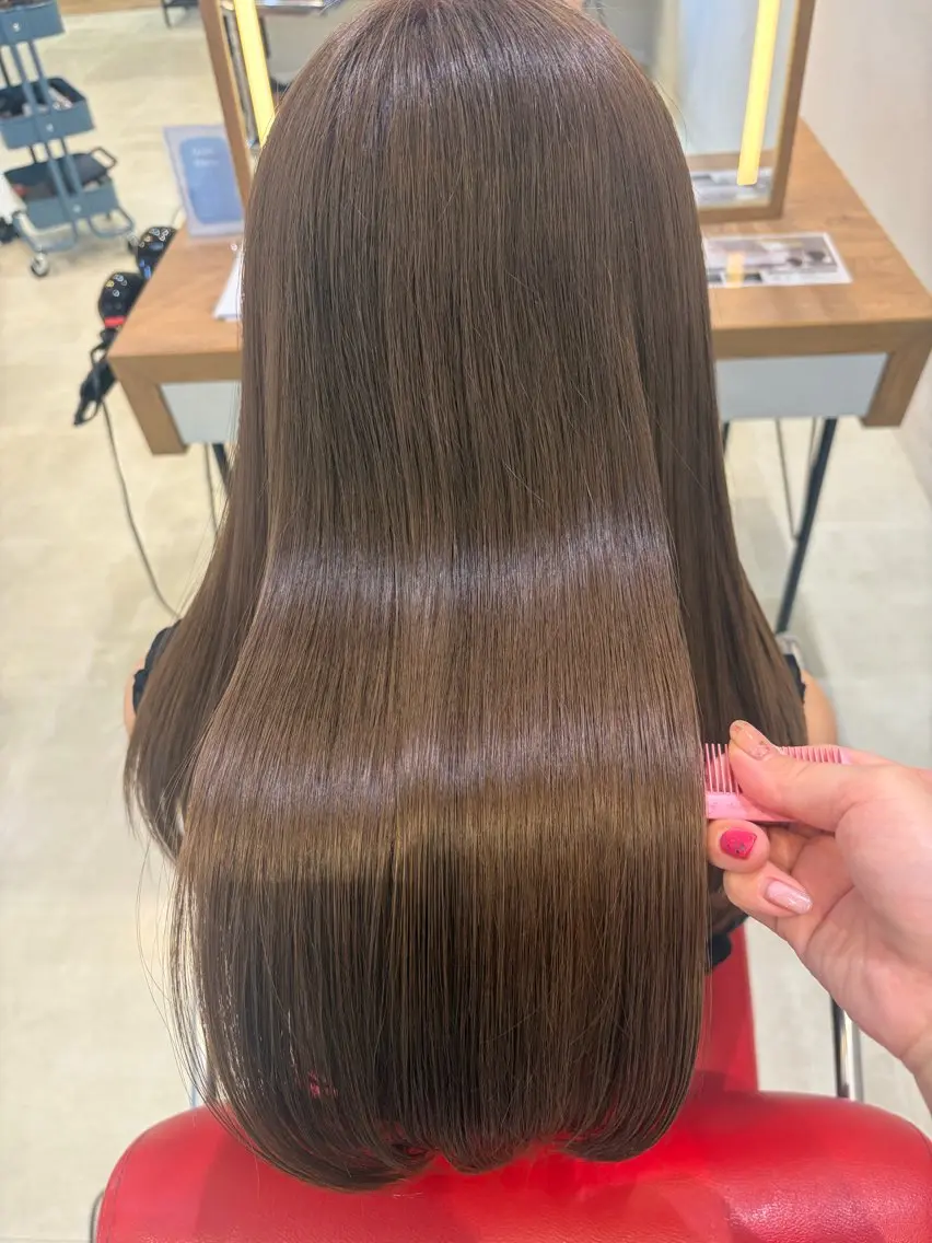 カラー ヘアカラー ダブルカラー／透明感 ‎🇰🇷🤍maoのヘアスタイル