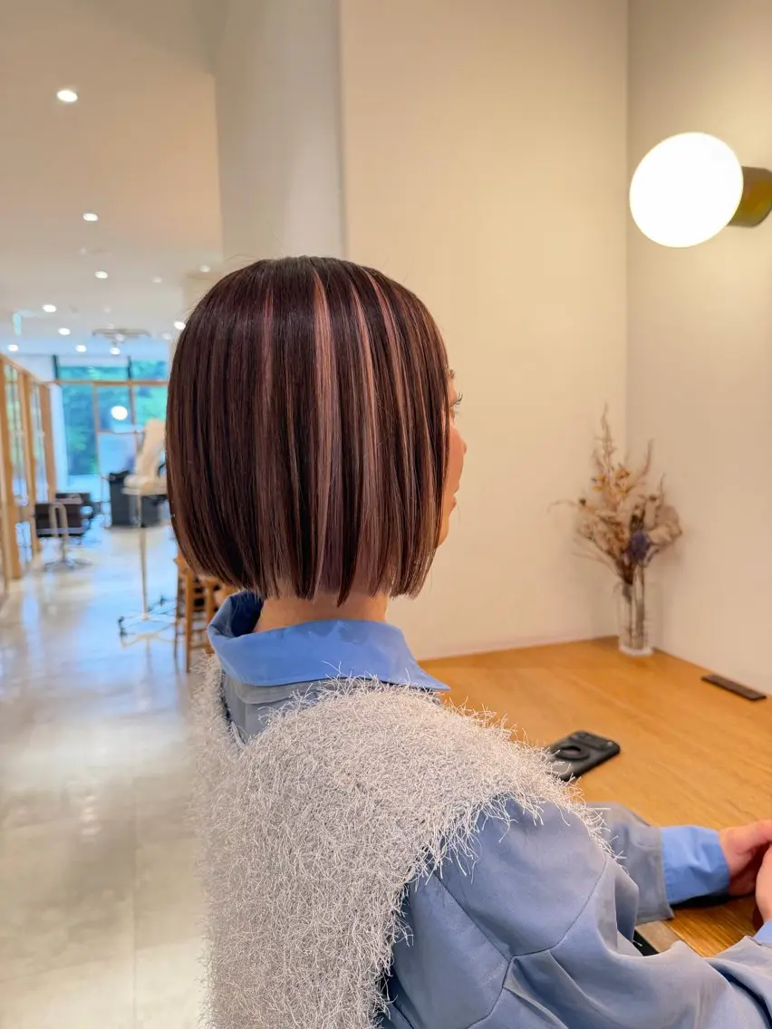 ショート カラー ブリーチ Mai /似合わせカラー🦄のヘアスタイル