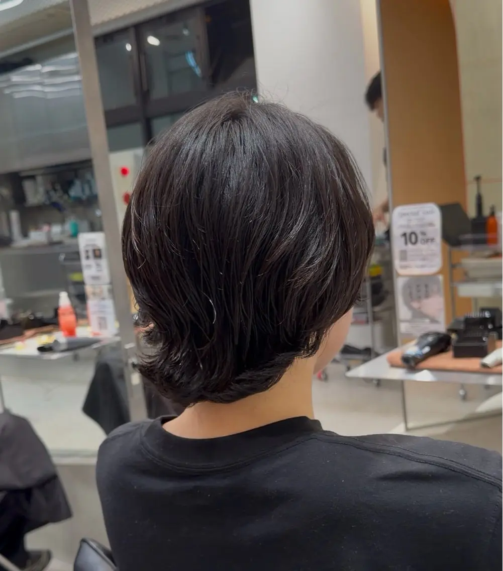 ミディアム パーマ メンズ fifth 菅崎愛斗のヘアスタイル