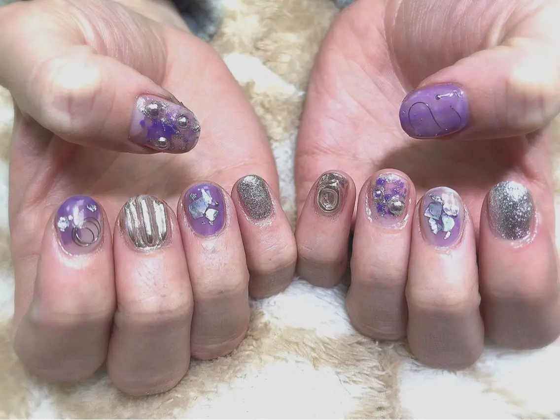 ネイル C. 👑itoのマツエク・マツパデザイン
