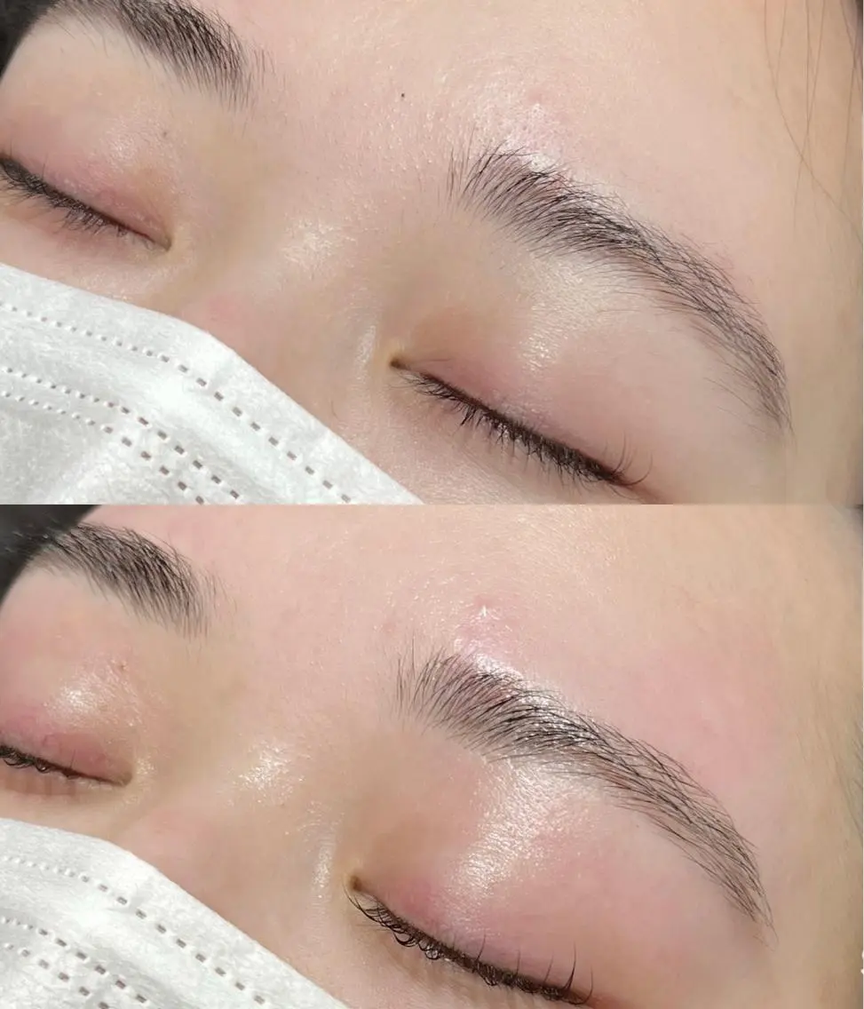 すぐ予約限定❤️眉ワックススタイリング※自己処理3週間してない状態でお越しください🫧の写真
