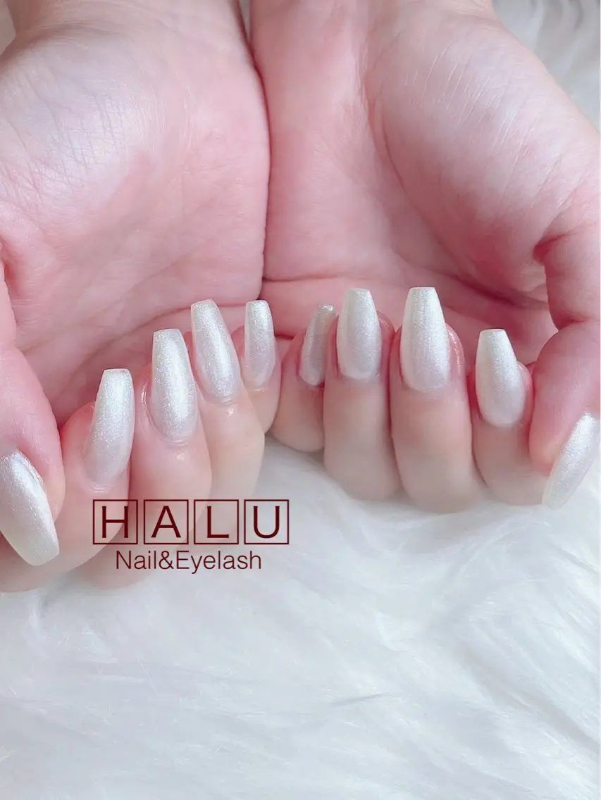 ネイル ラメ(グリッター) ハンドネイル フットネイル HALU ハルのネイルデザイン