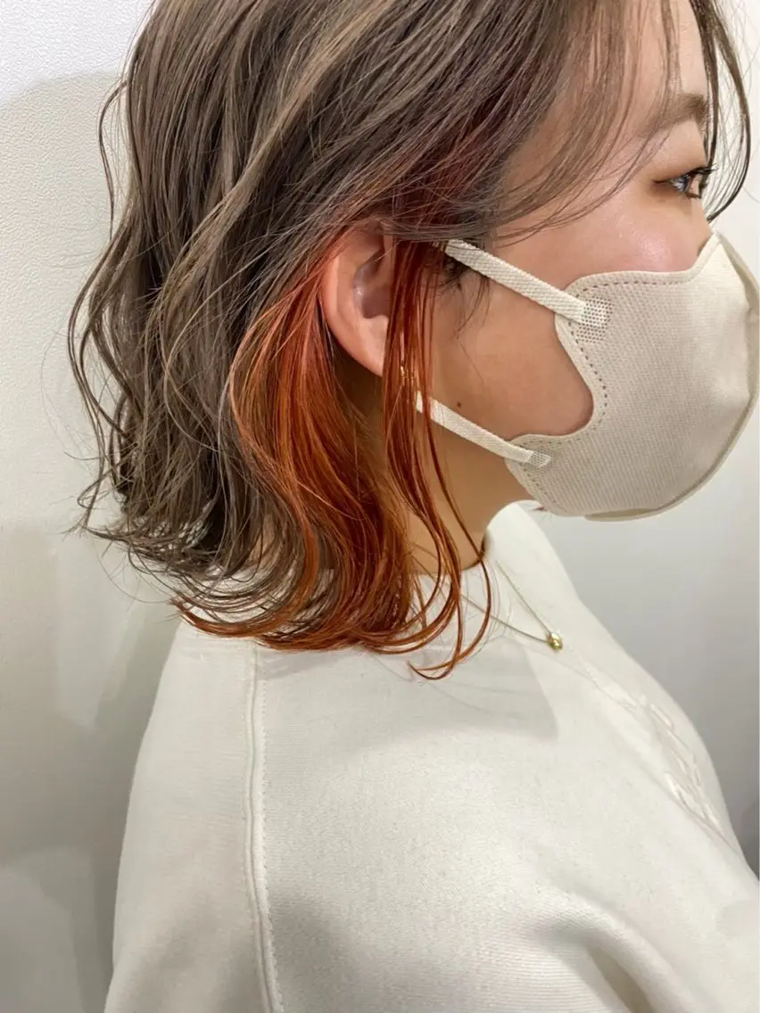 ミディアム カラー YUMI ☆のヘアスタイル