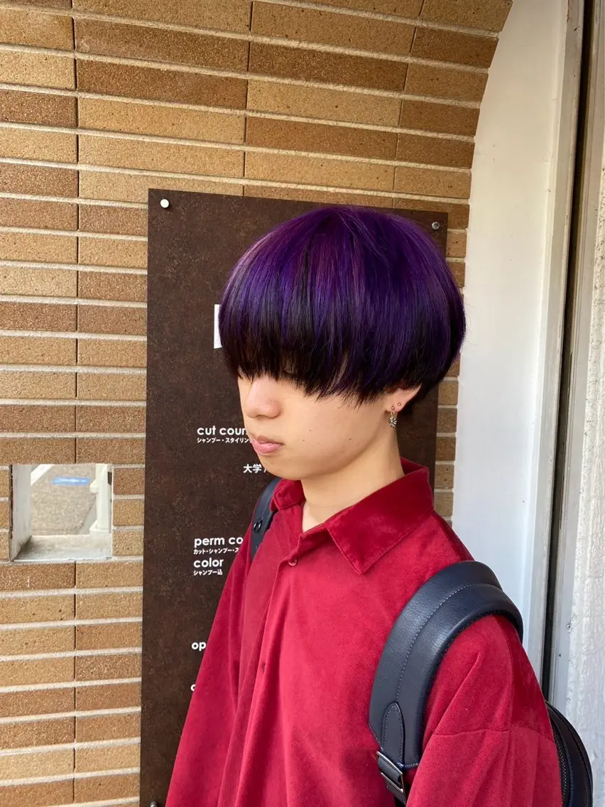 カラー メンズ 小林 大祐のヘアスタイル