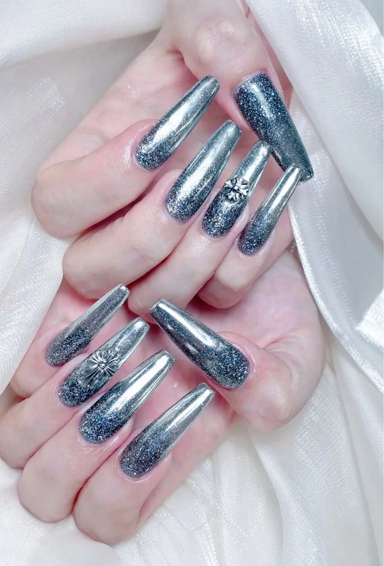 ネイル ハンドネイル M🌷nail 長さだし専門店のネイルデザイン