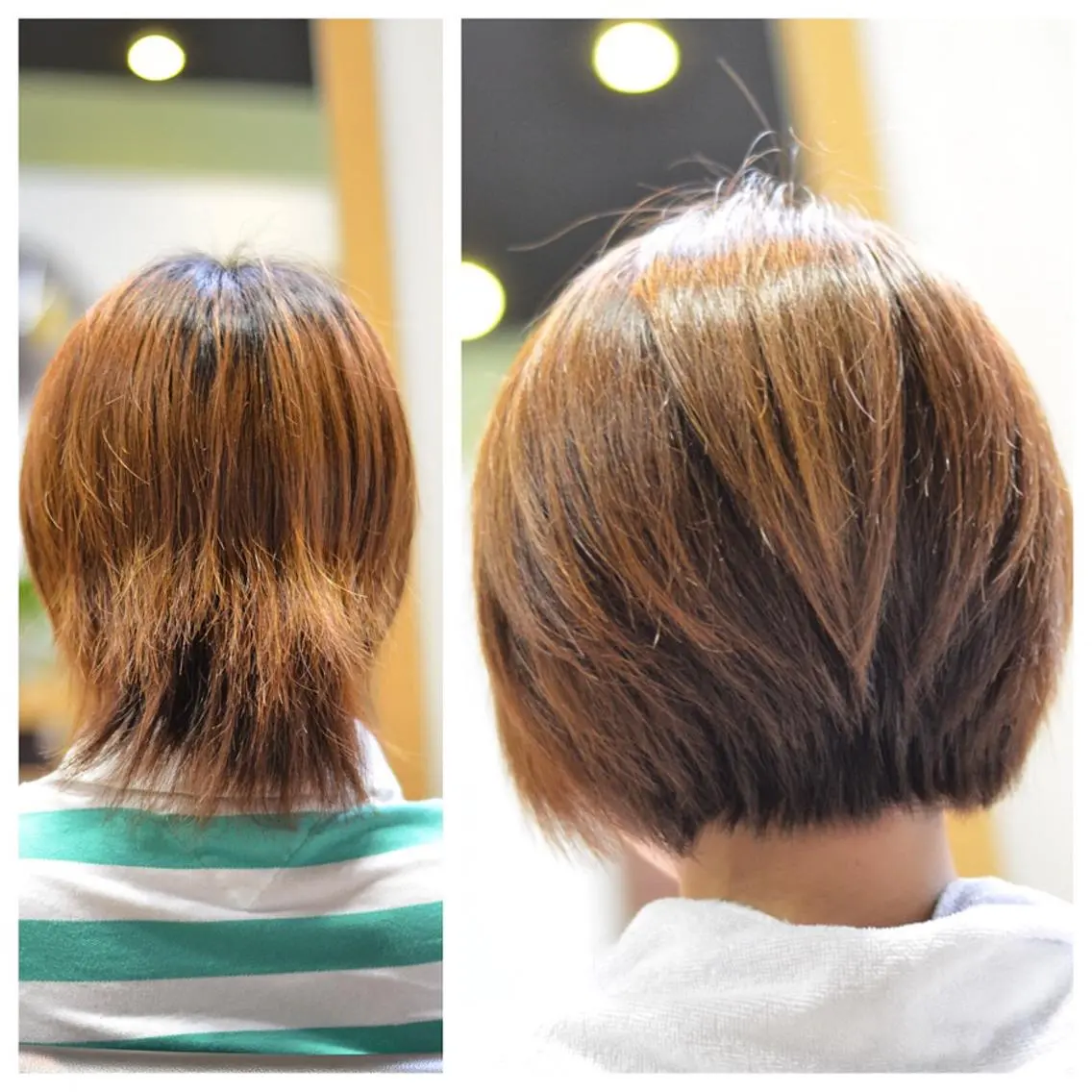 ショート カット ヘアカラー トリートメント 戸津川 隆人のヘアスタイル