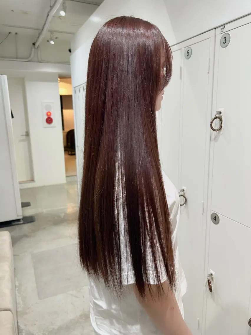 ロング カラー 🧣艶カラー・ヘア セット Chie🧸のヘアスタイル