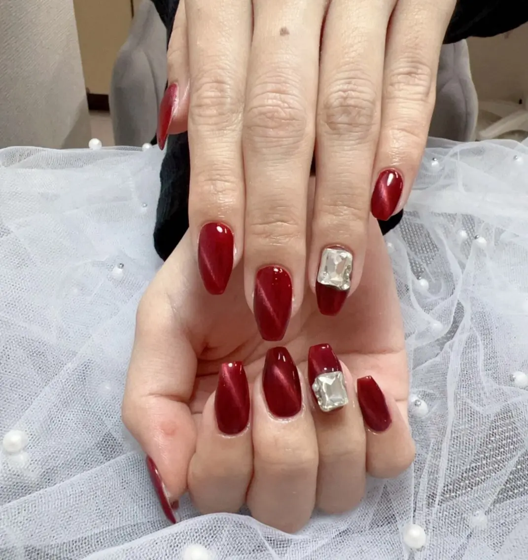 ネイル 🎀kira 長さだし💗モチ最高のネイルデザイン