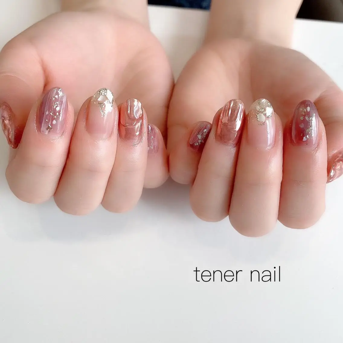ネイル ミラーネイル テネルネイル tener nailのネイルデザイン