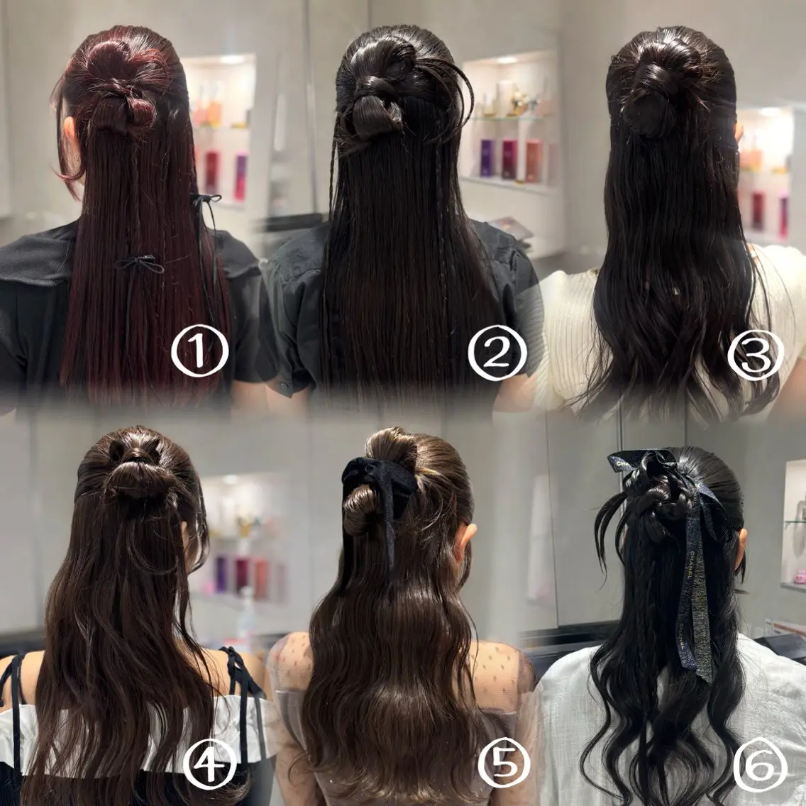 ヘアアレンジ ヘアセット 🐈‍⬛カチモリ/暖 色/𝐌𝐢𝐤𝐮のヘアスタイル