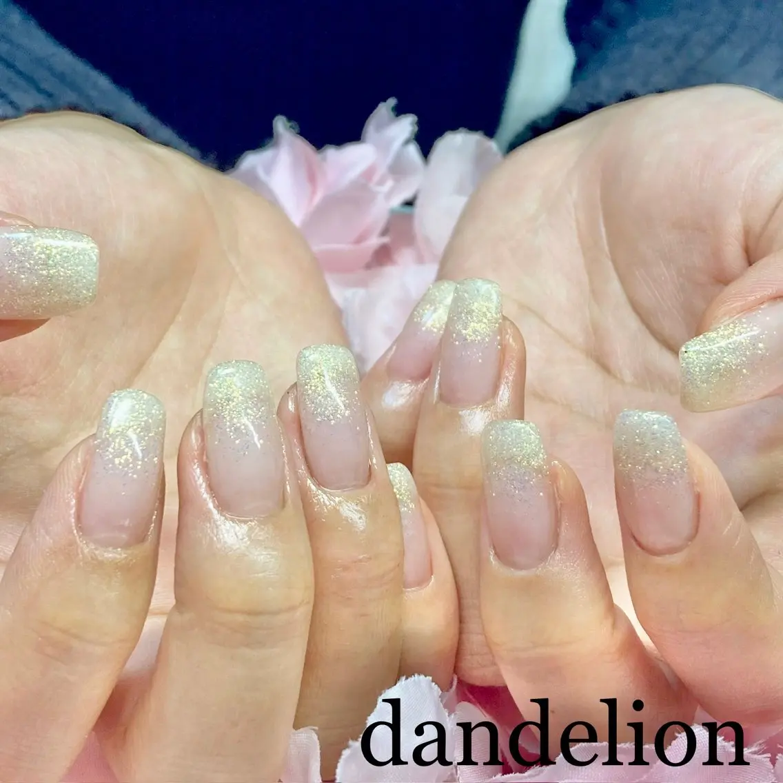 ネイル ハンドネイル ハンドケア dandelion ダンデライオンのネイルデザイン