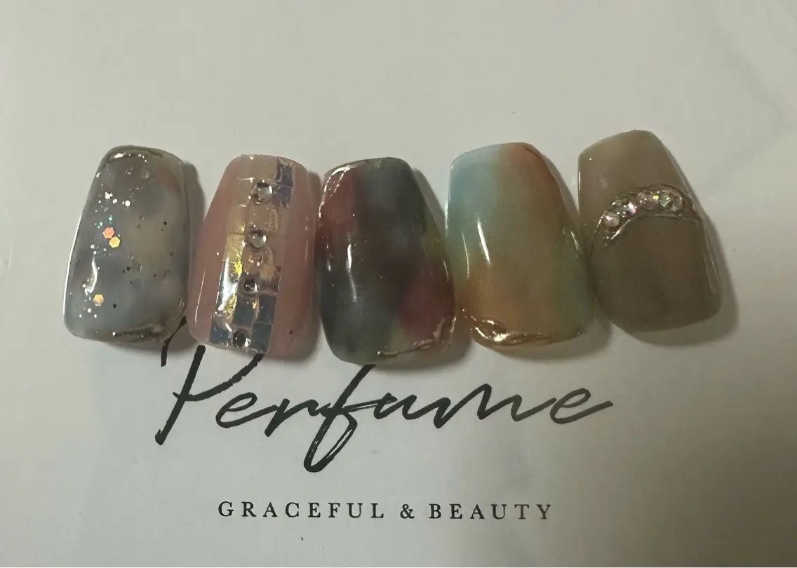 ネイル 春ネイル 🌷 kuuのネイルデザイン