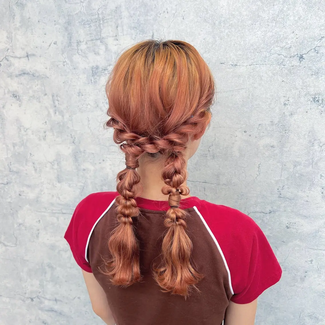 ロング ヘアアレンジ JUNSHIN🦋 ヘアセット／カラーのヘアスタイル