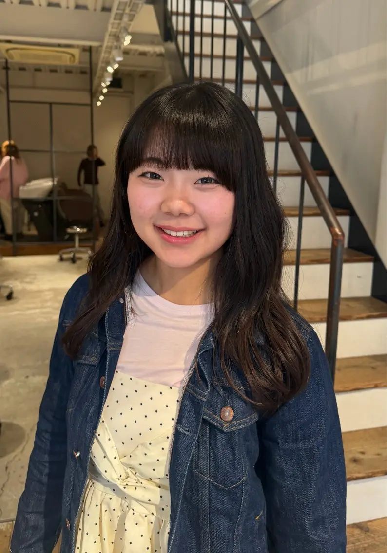 ミディアム ayana |京都美容室のヘアスタイル