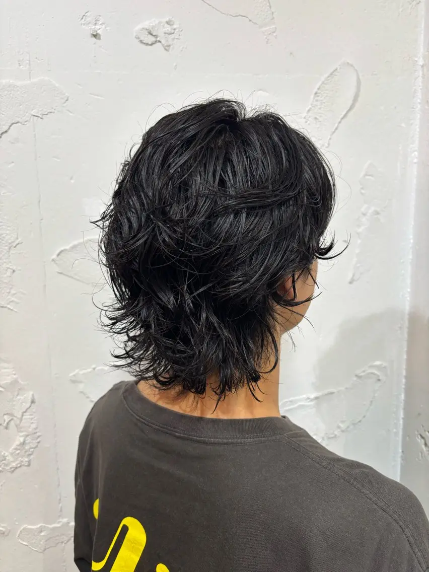 パーマ メンズ メンズパーマ カット パーマ 髙木 雅子のヘアスタイル