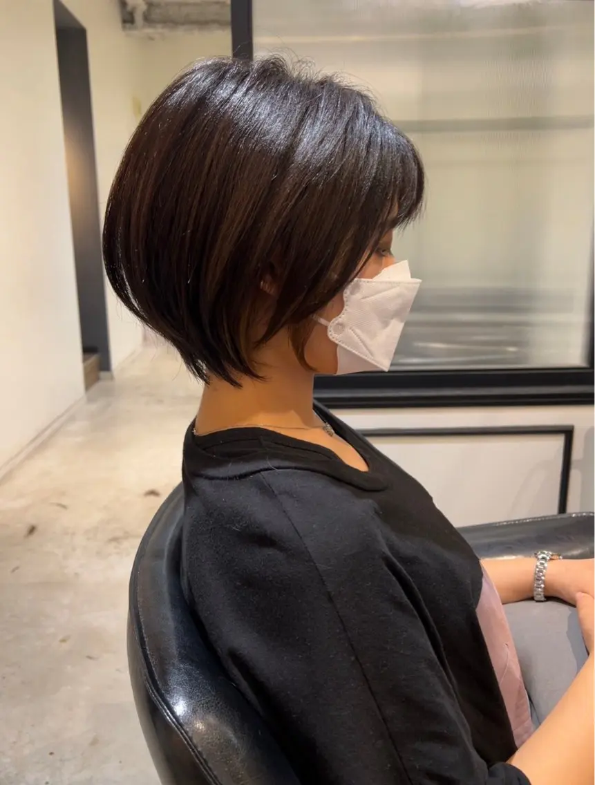 ショート ヘアアレンジ ショートボブ ボブ ショートヘア TR付きカット無料✨ ✨いのうえもなみのヘアスタイル