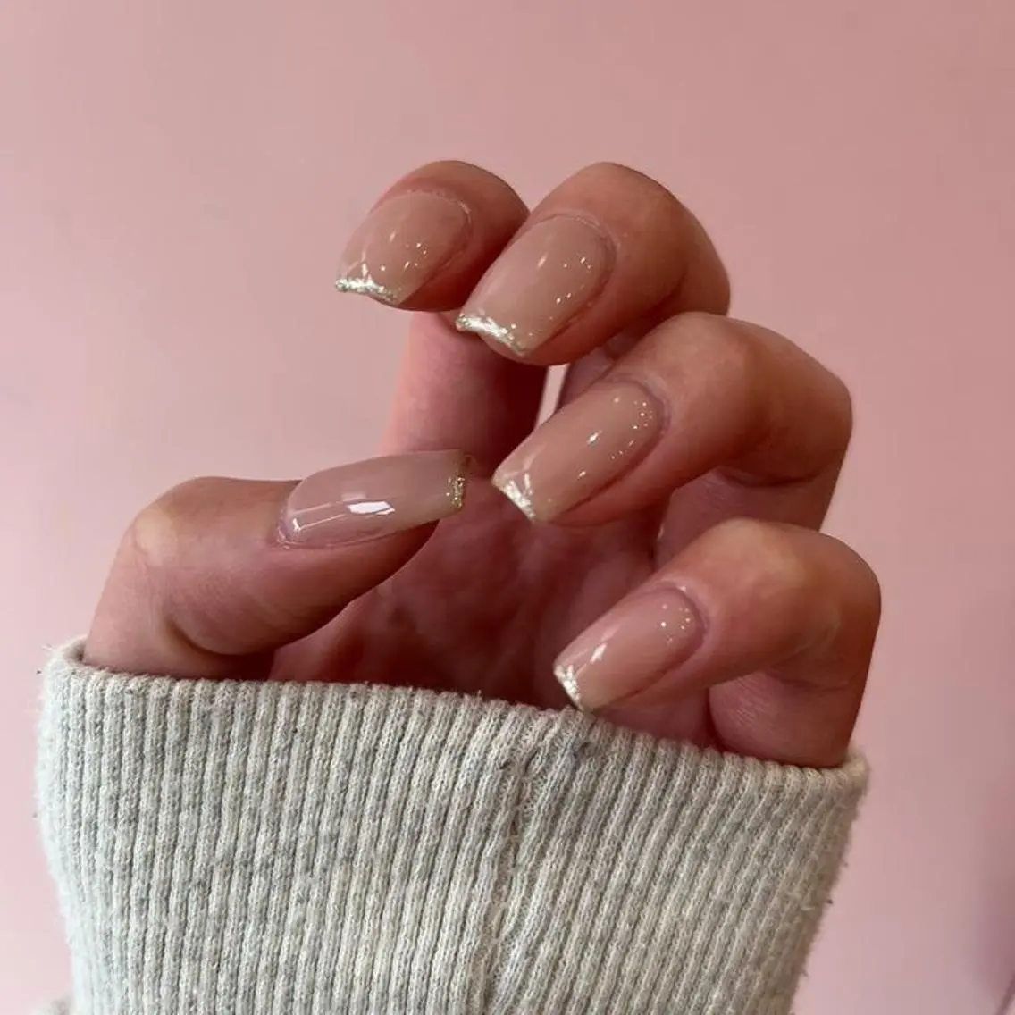 🧚🏻‍♂️ハンド　シンプルネイル(オフ込み)🧚🏻‍♂️の写真