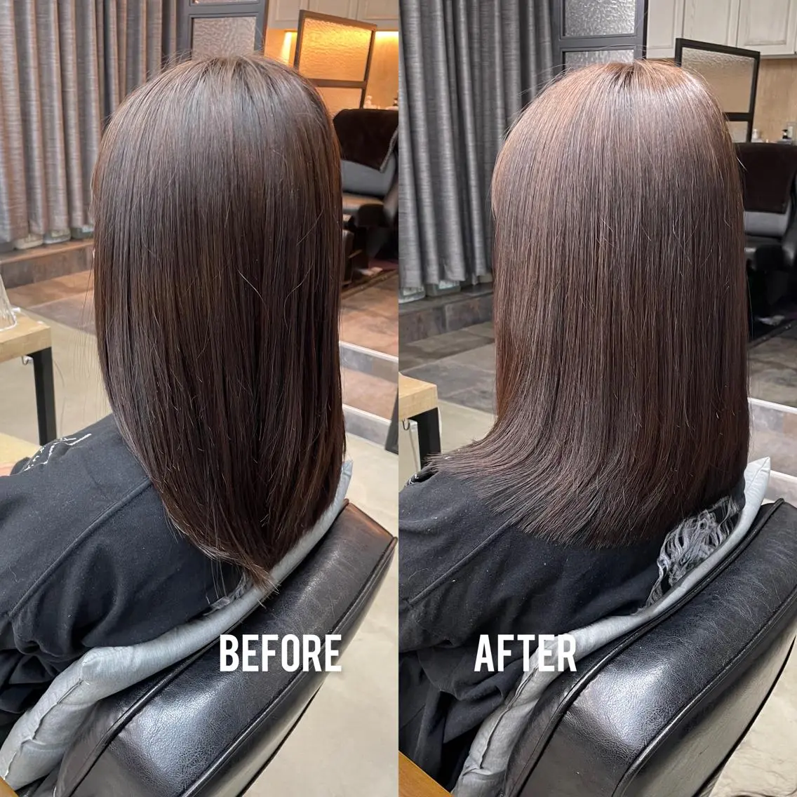 セミロング 黒田 優衣のヘアスタイル