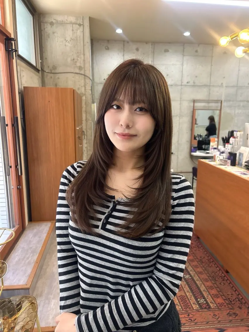 🫧似合わせカット+透明感カラー+選べる集中ケアトリートメント💞の写真