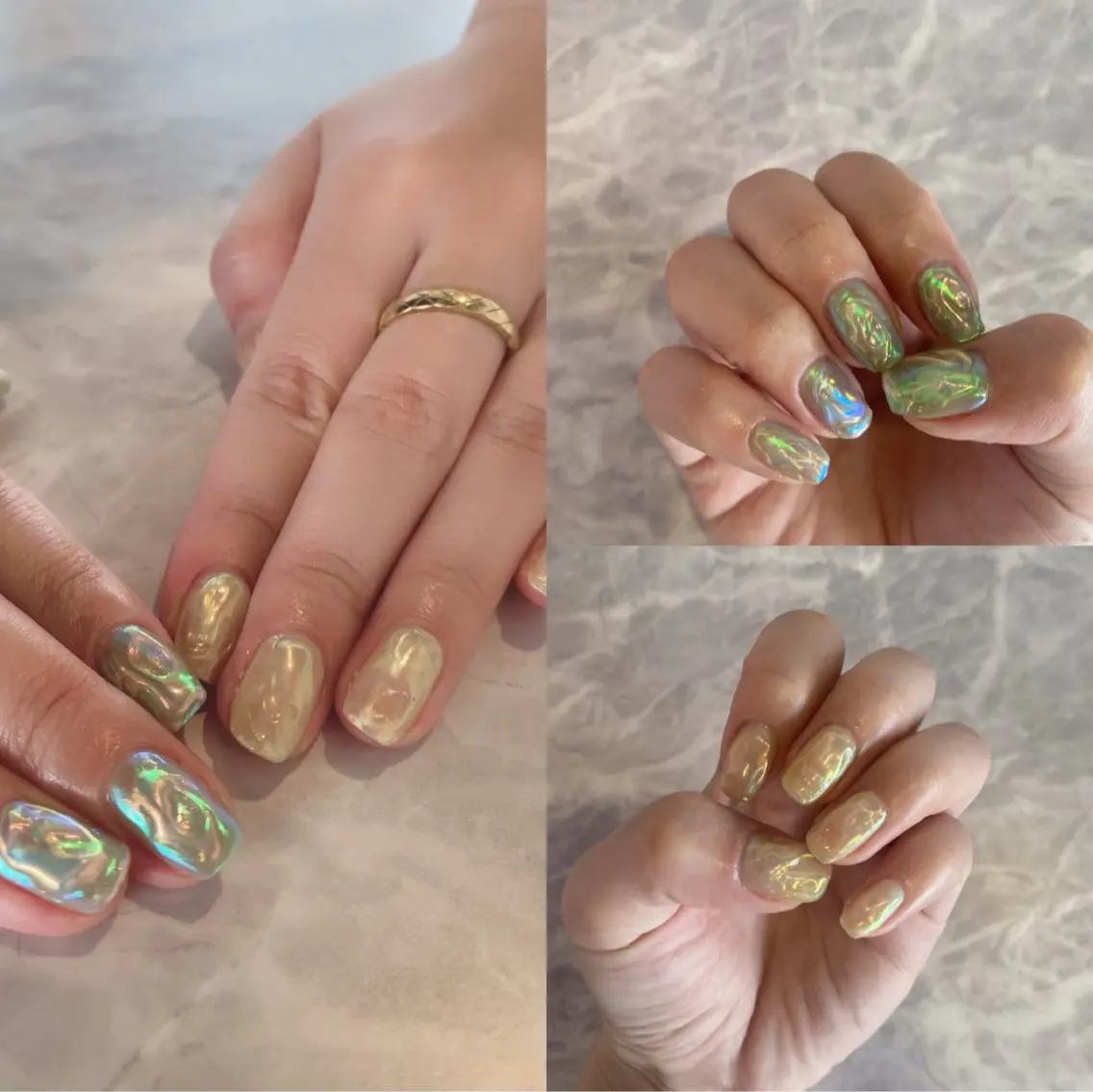 ネイル 西大分S.Nail 𓏲⋆🪸.⋆⸜🫧のネイルデザイン