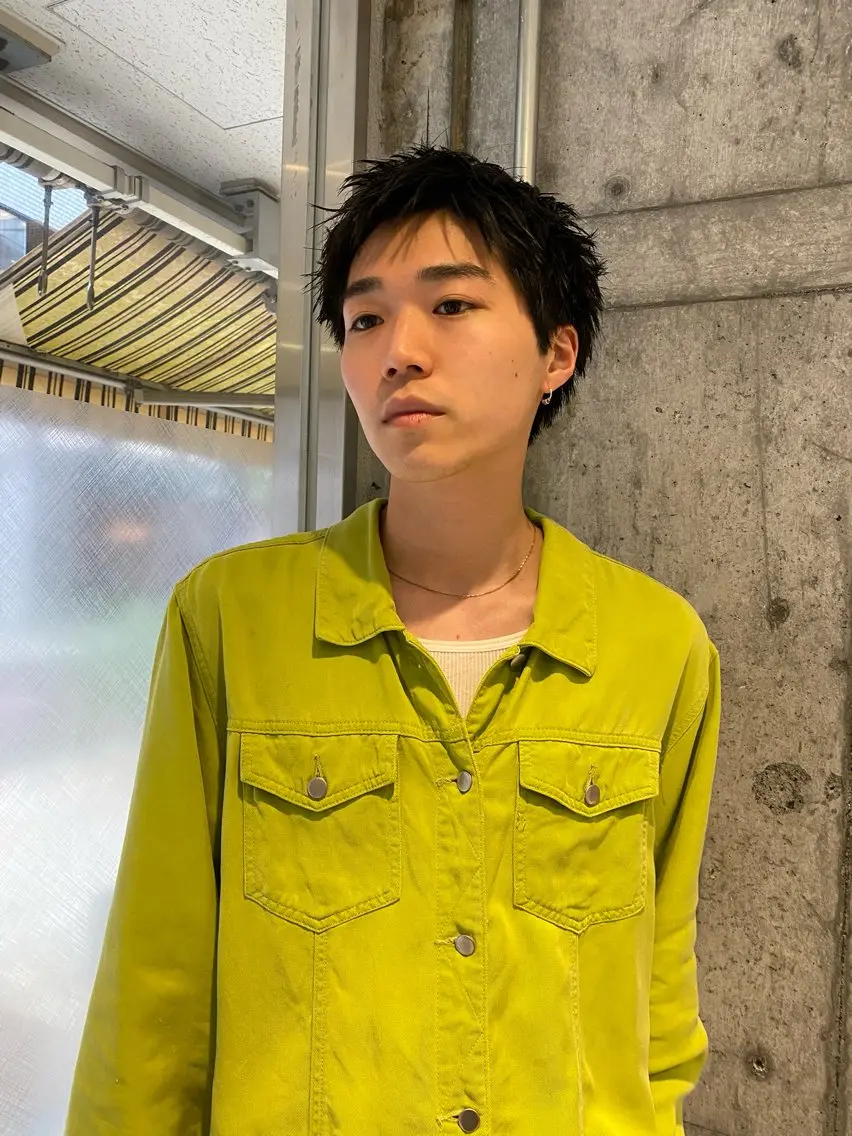 メンズカット+眉毛カットの写真