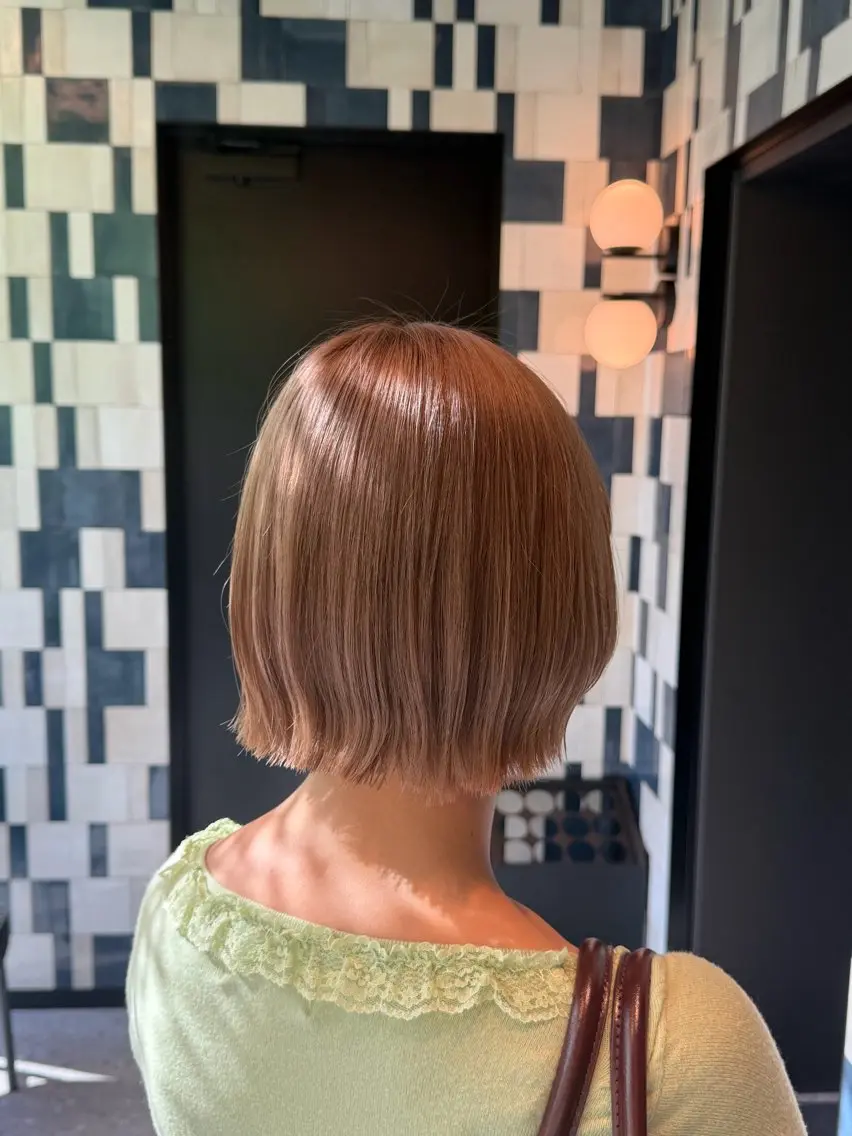 ショート ボブ カット TRIELA新宿 /REIのヘアスタイル