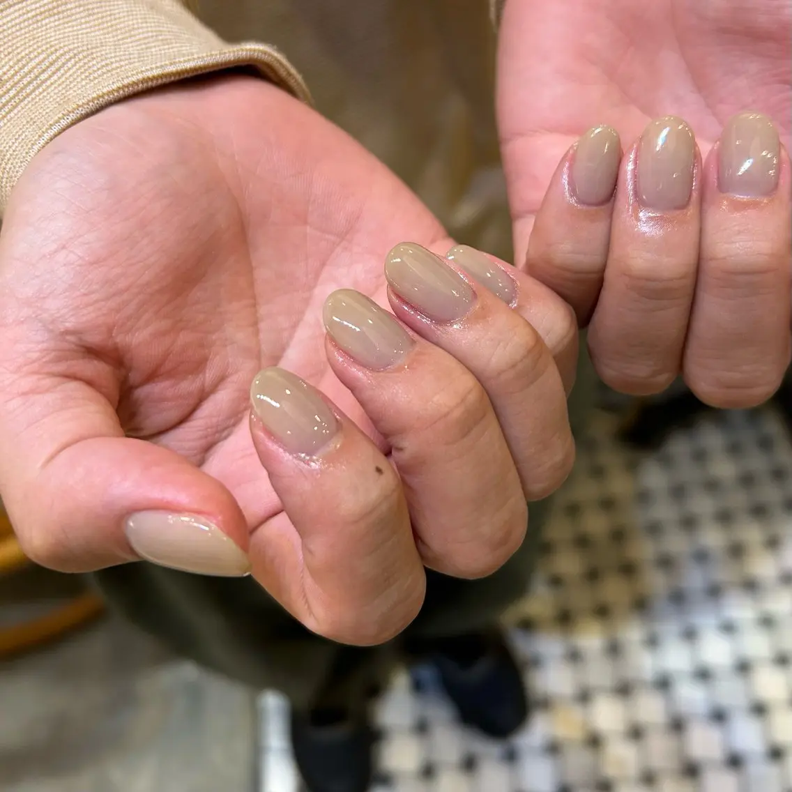 ネイル ハンドネイル シンプルネイル Ezura Yumiのネイルデザイン