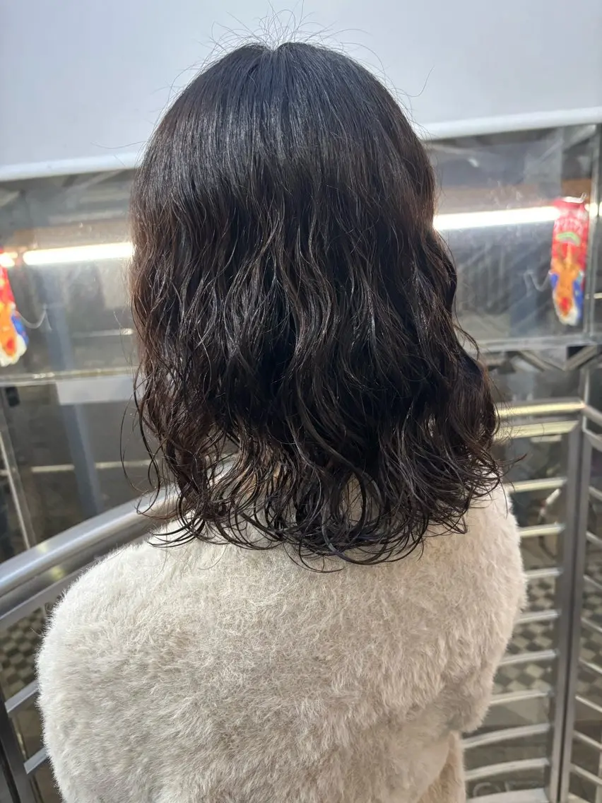 パーマ パーマ 久野 竜慈のヘアスタイル