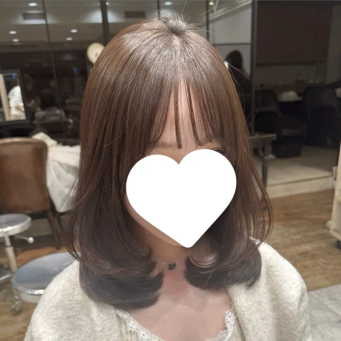 ミディアム yuki/新宿 /レイヤーカットのヘアスタイル