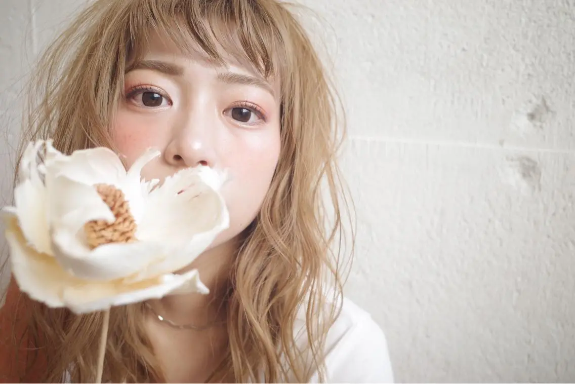 セミロング カラー カット ヘアカラー ふくだ りさ【ciAo!】のヘアスタイル