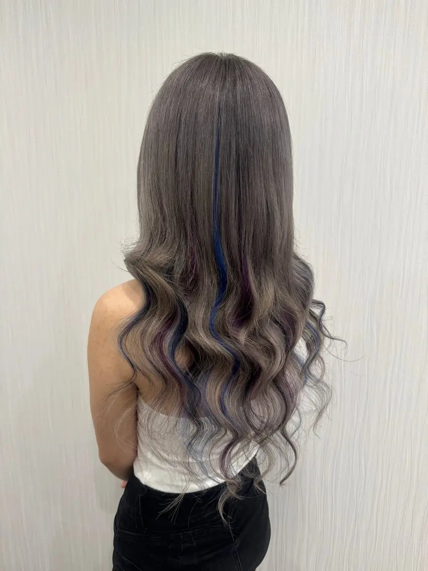ロング ヘアカラー エクステ KAZUYA /フロレゾンのヘアスタイル