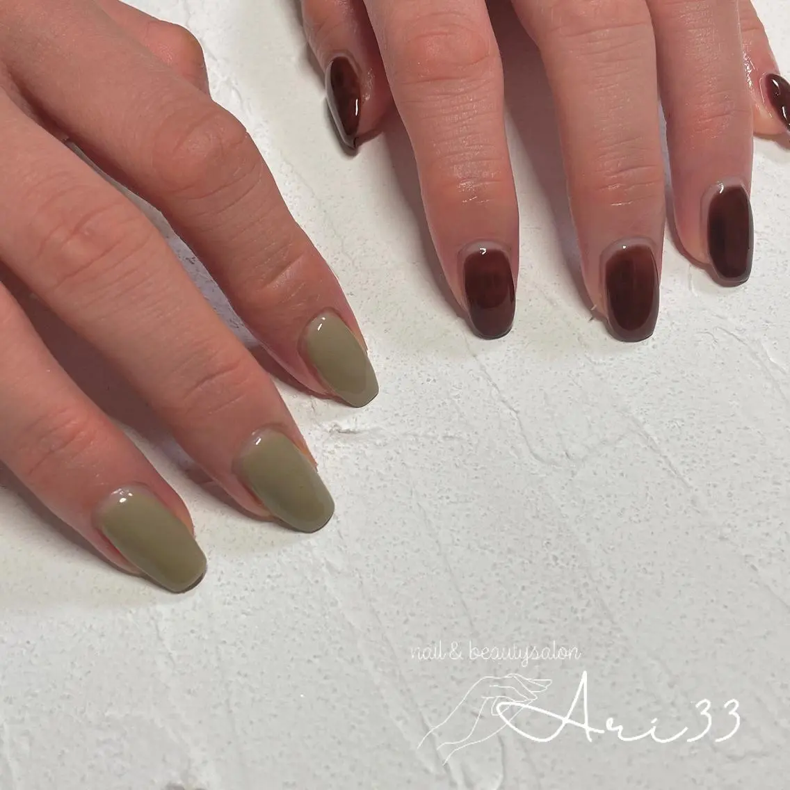 ネイル ハンドネイル プライベートサロン Ari33nailのネイルデザイン