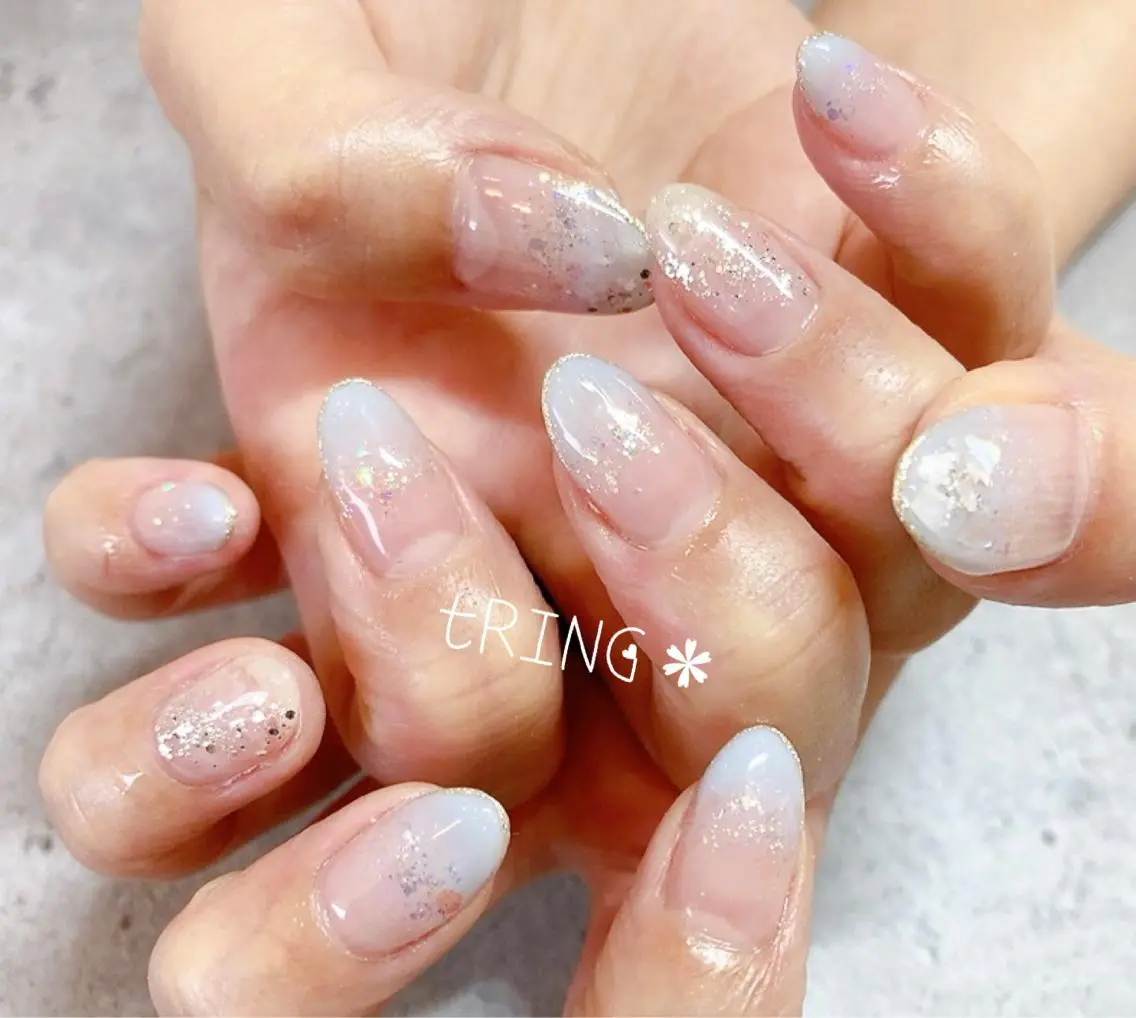 ネイル ハンドネイル tRING* しいの木台のネイルデザイン