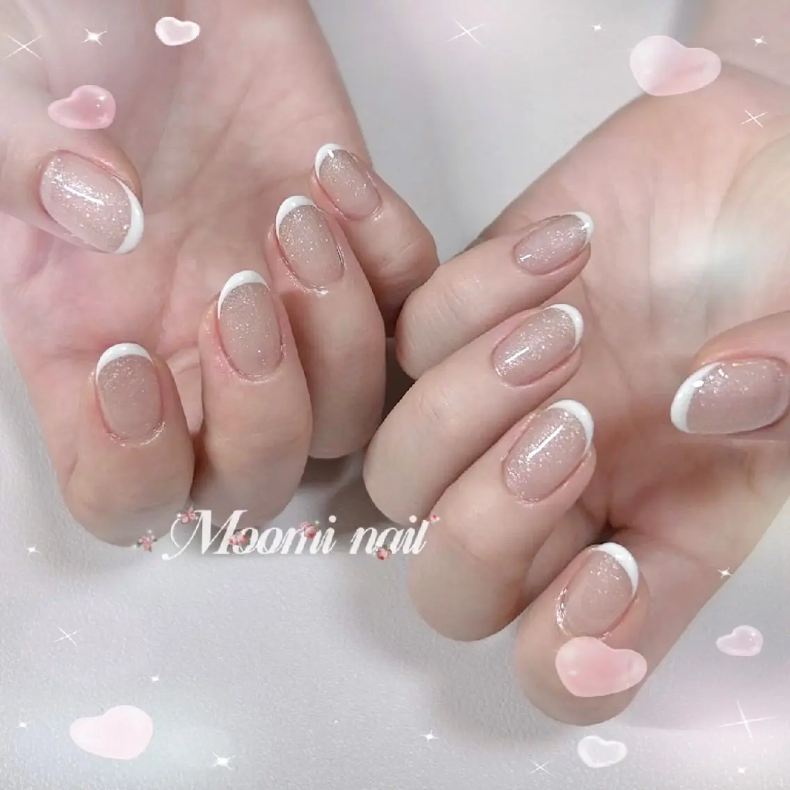 【Hand】【やっぱりフレンチが好き💖】フレンチネイル¥6980の写真