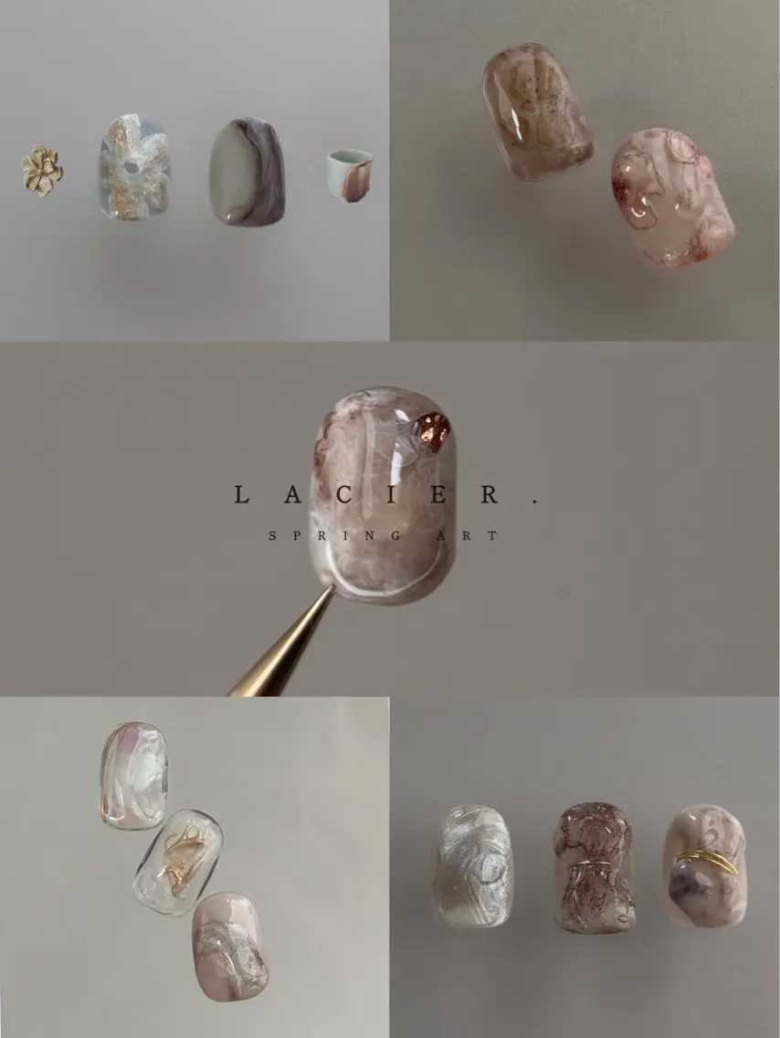 ネイル ニュアンスネイル ハンドネイル lacier nailのネイルデザイン