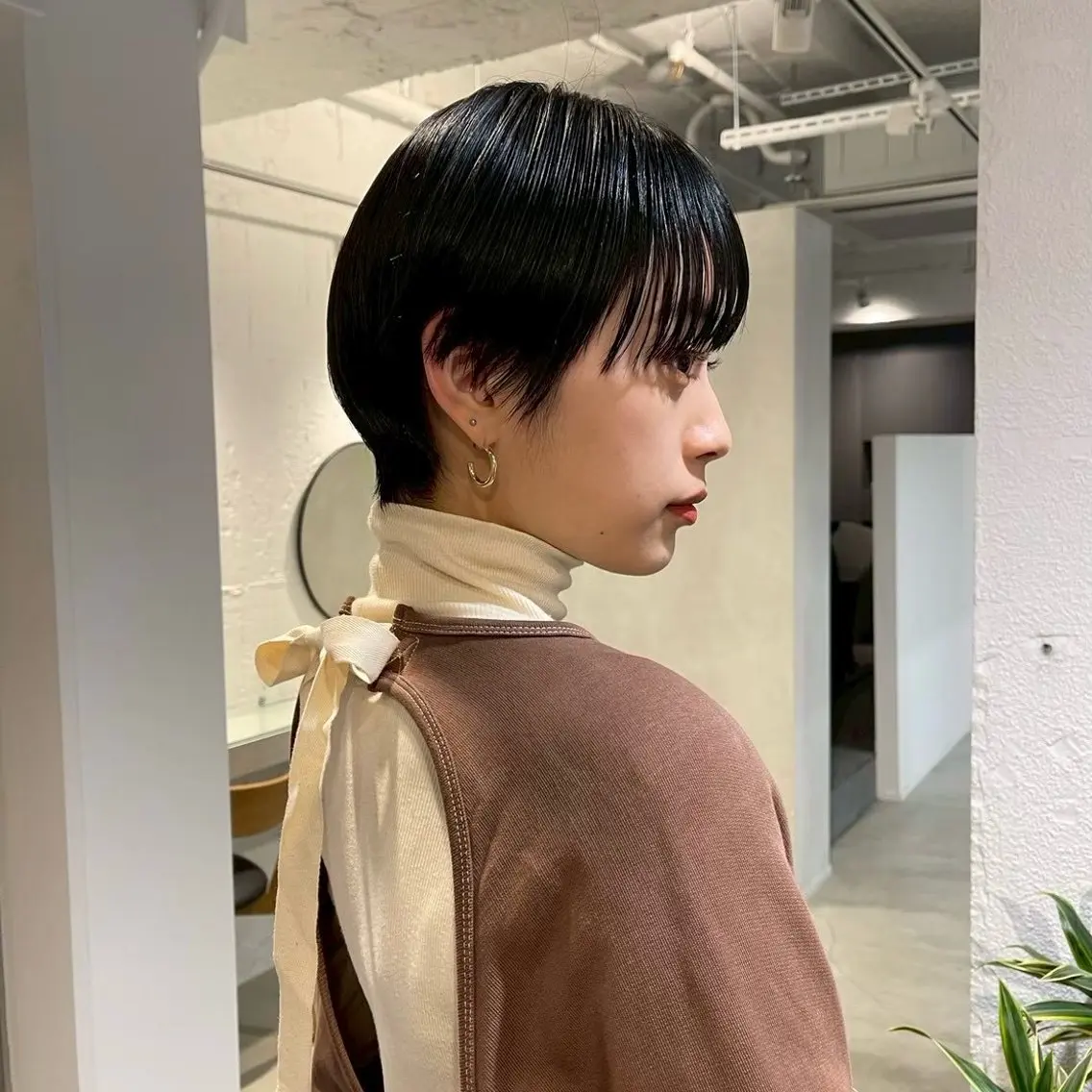 ショート 🌀渋谷ボブパーマ 🌀河野瑠太のヘアスタイル