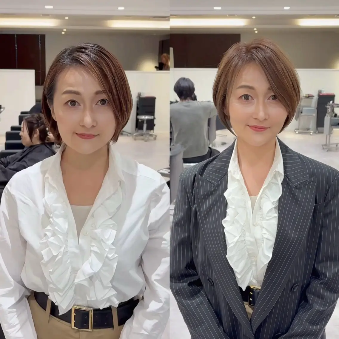 ショート ✨大人ショート特化 /カットモデル/銀座のヘアスタイル