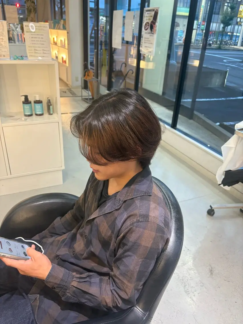 メンズ カット ヘッドスパ 井上 慈温のヘアスタイル