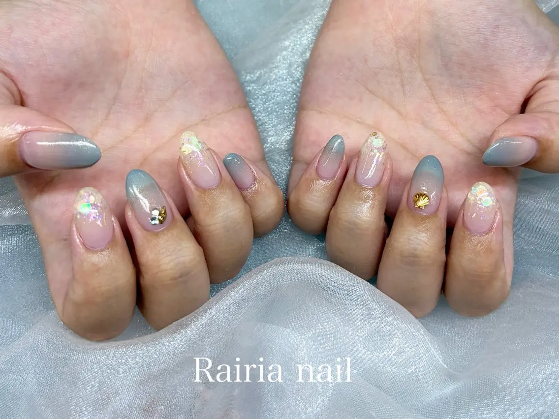 ネイル ハンドネイル Sato. Rairiaのネイルデザイン