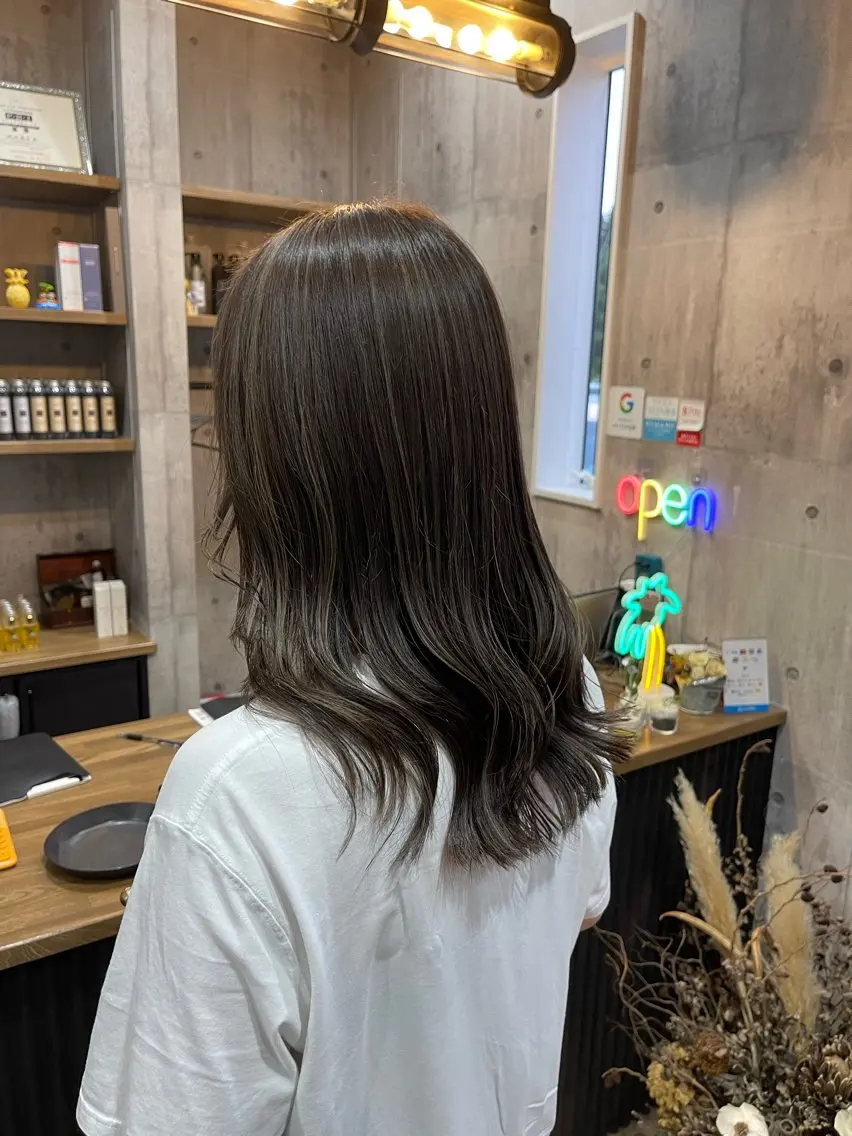 ロング カラー ハイライトカラー ハイライト Felice Erikaのヘアスタイル