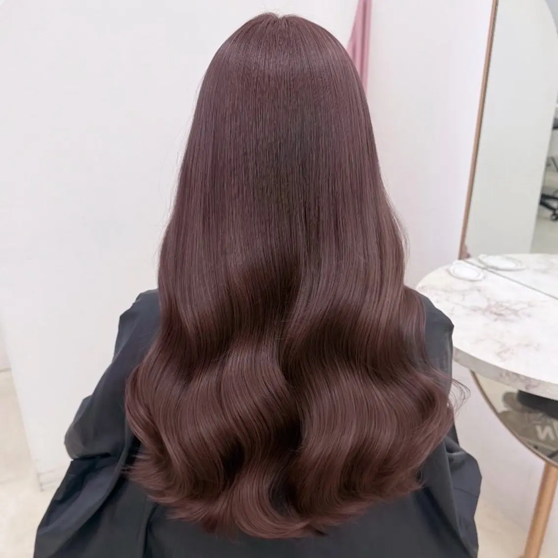 ロング カラー パーマ ベージュカラー ブリーチ 透明感カラー ダブルカラー グレージュ カット ヘアカラー トリートメント satsuki🎀 梅田/茶屋町のヘアスタイル