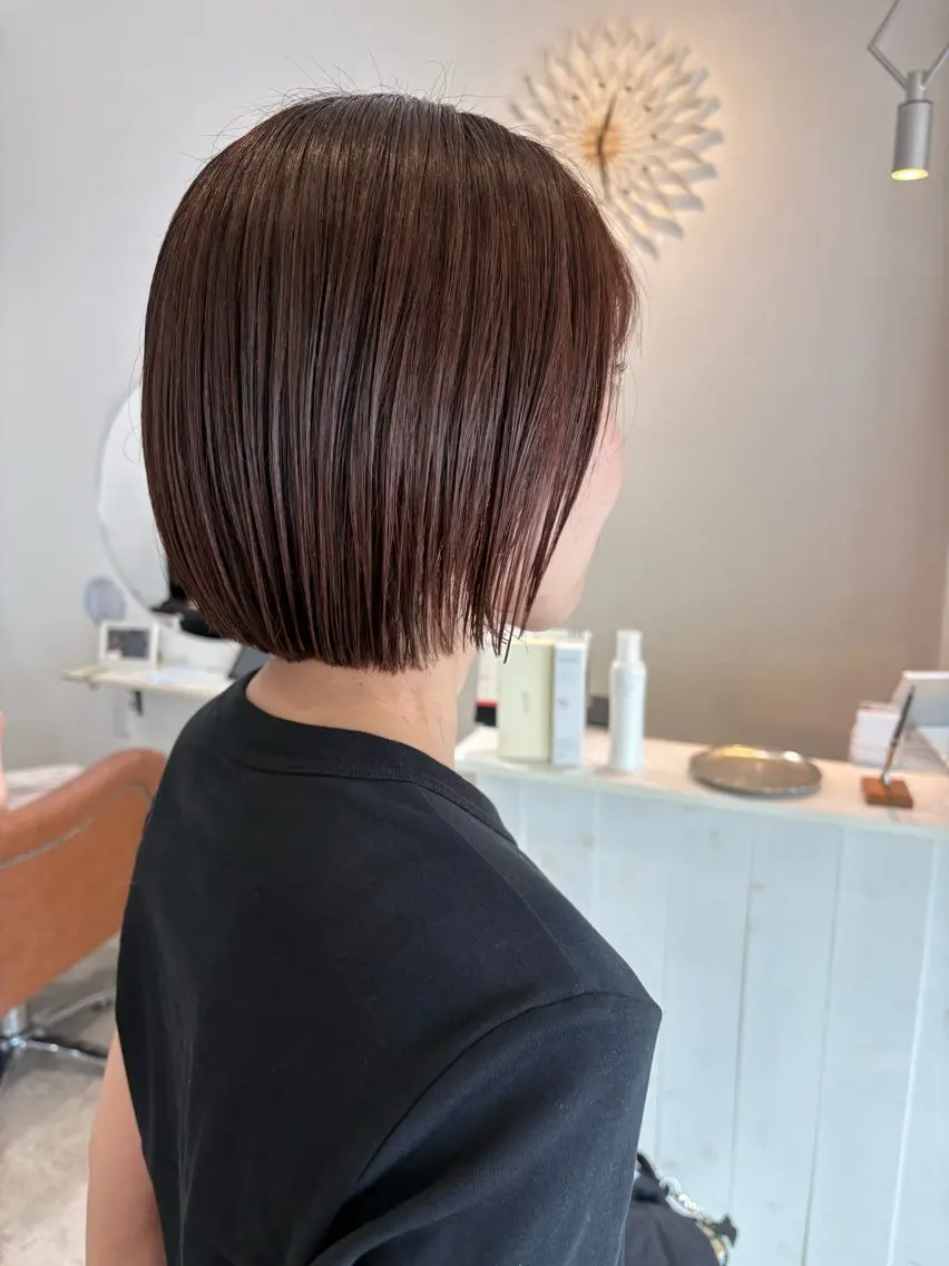ショート ✨髪質改善/ボブ /⚡️雷賀⚡️のヘアスタイル