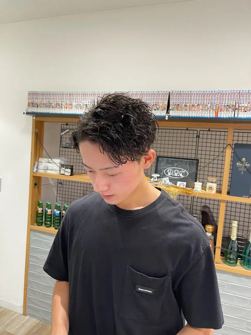 《学割》カット+パーマの写真