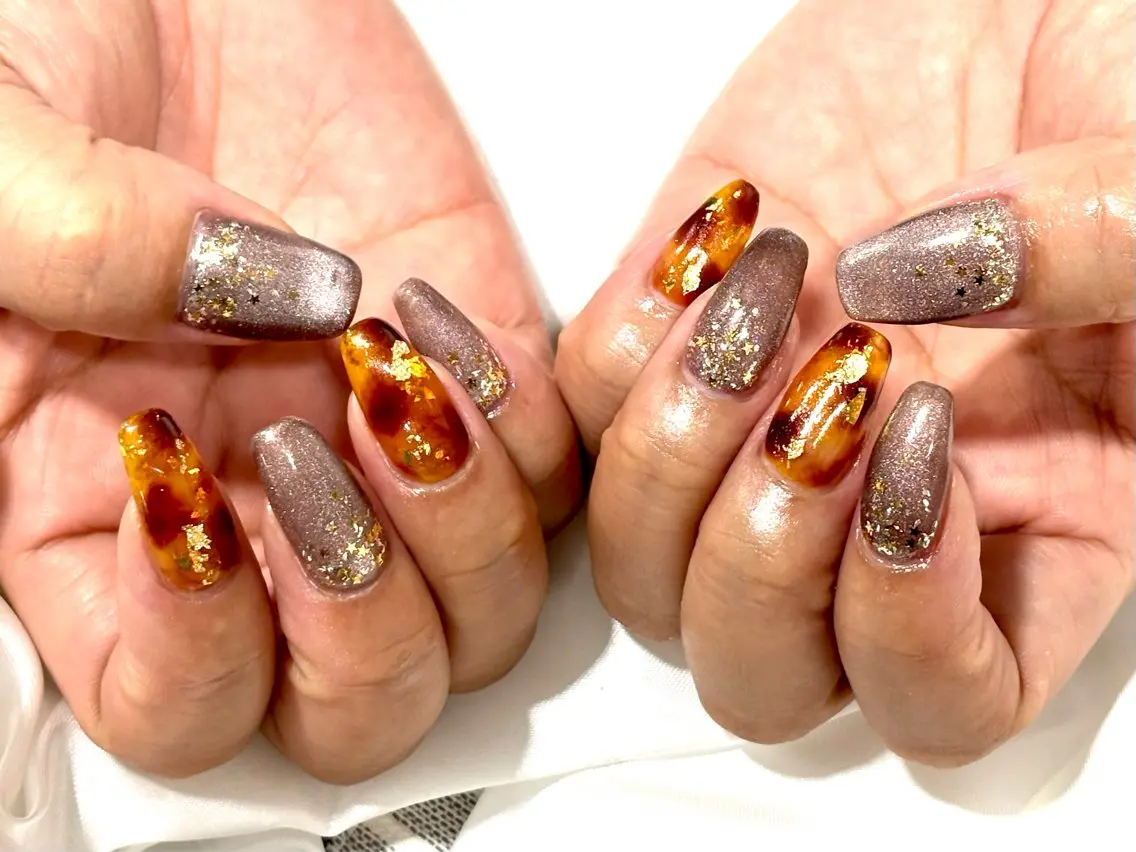 ネイル 持ち込み ハンドネイル nailsister まゆのネイルデザイン