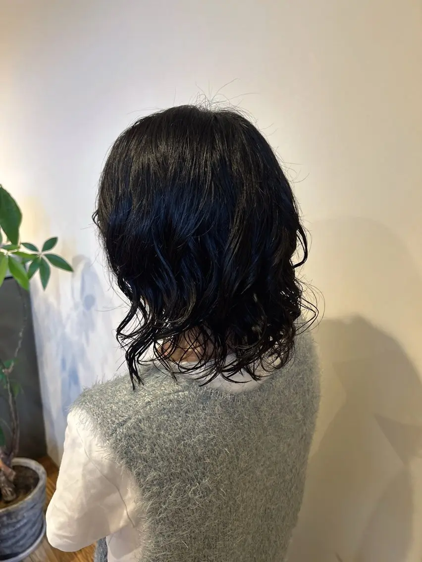 ミディアム パーマ ミディアムパーマ ボブ パーマ Ludwig／ 小島千夏のヘアスタイル