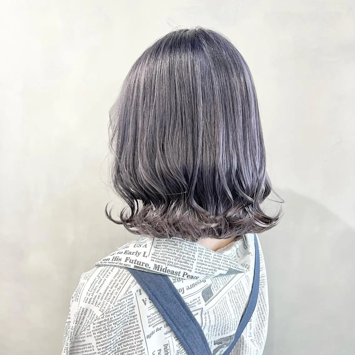 ミディアム カラー 🩵ブリーチカラー MIORI🩵のヘアスタイル